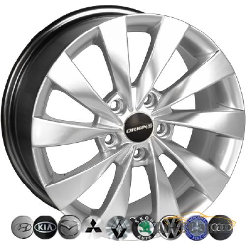 Диски Replica Chevrolet Z811 HS R16 W7.0 PCD5x105 ET40 DIA56.6